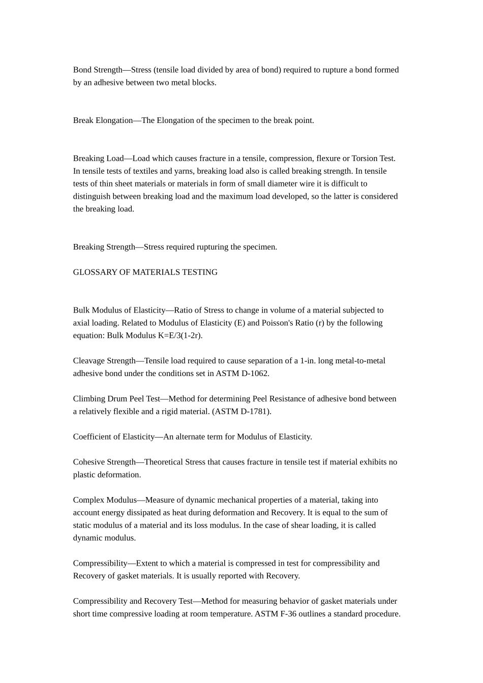 PEC材料工程英语证书考试-材料试验词汇_第2页