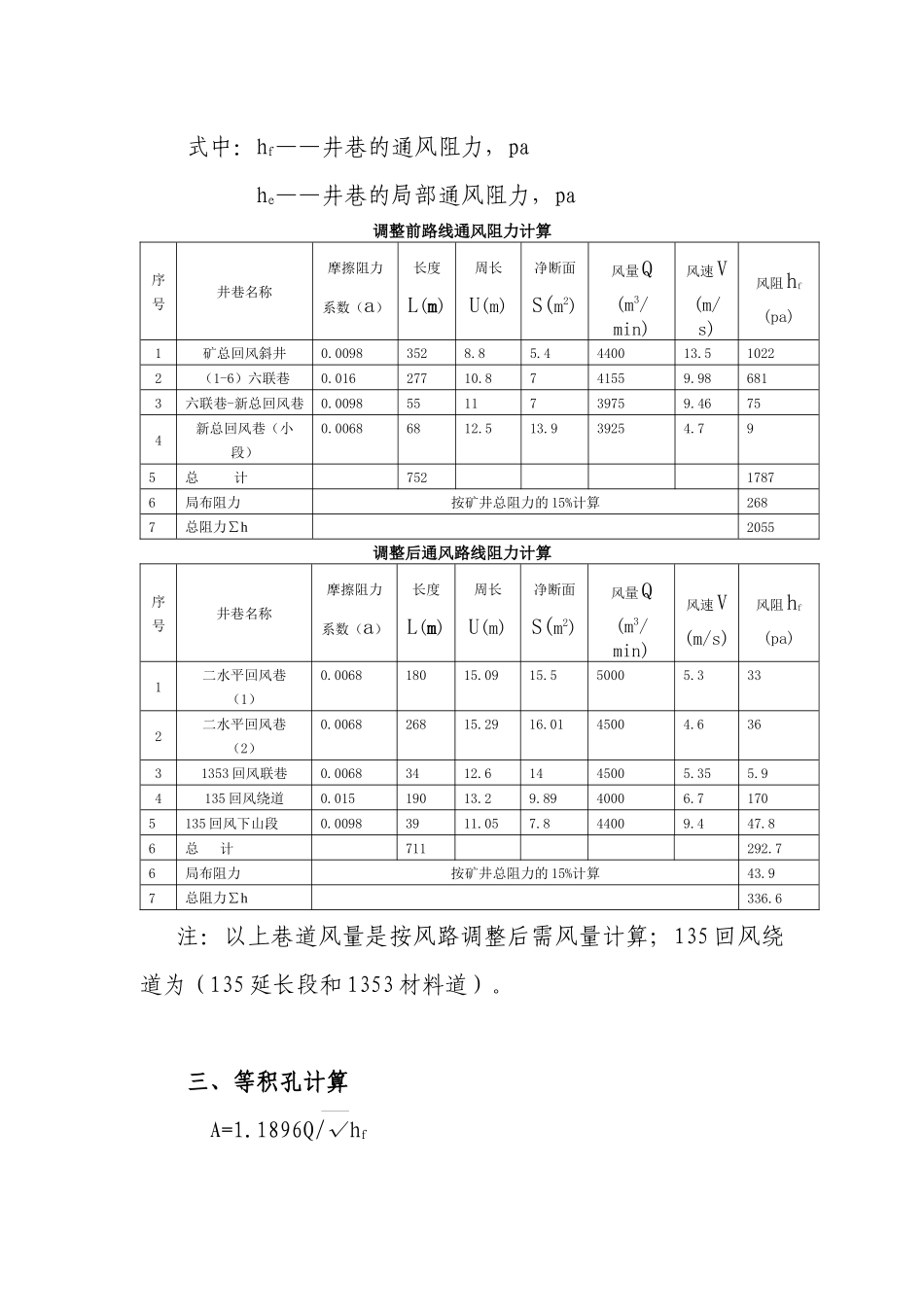 矿井通风系统调整安全技术措施_第3页