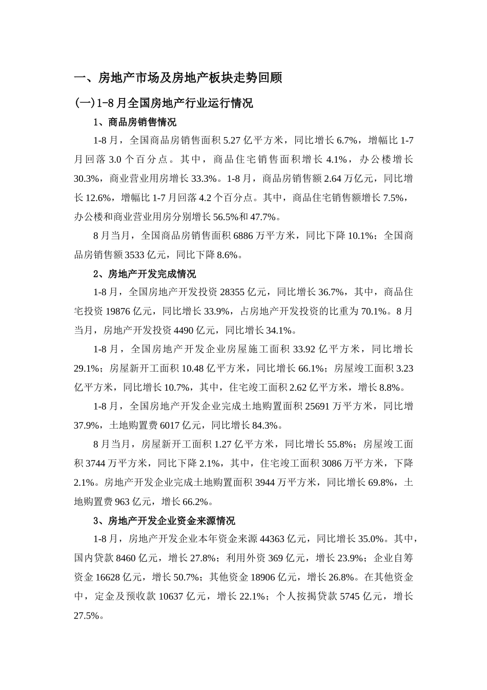 一、房地产市场及房地产板块走势回顾_第2页