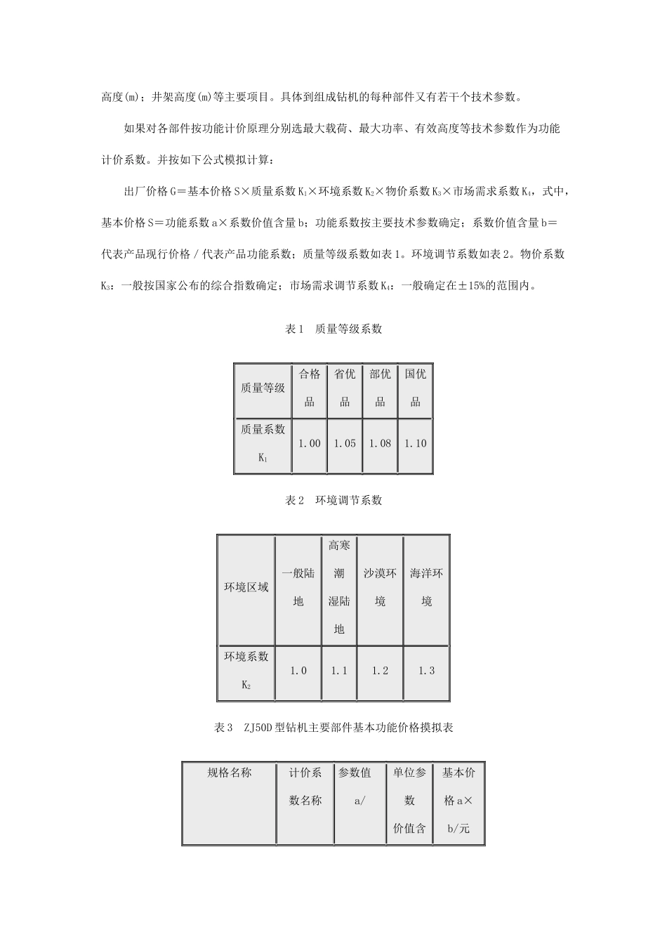 浅谈功能计价在石油钻井机械产品中的应用_第3页