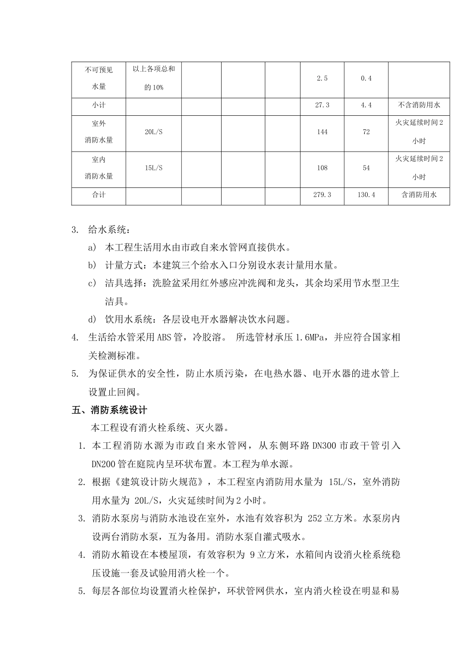 某建筑给排水初设_第2页
