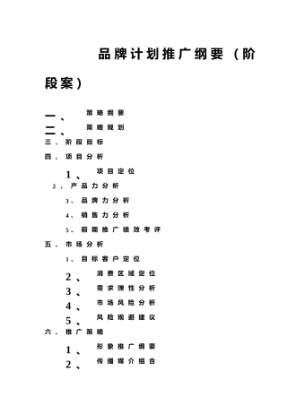 某房地产公司预售前期品牌推广策略