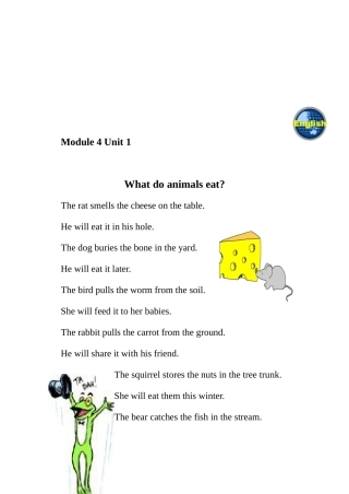 经典小儿英语日读材料