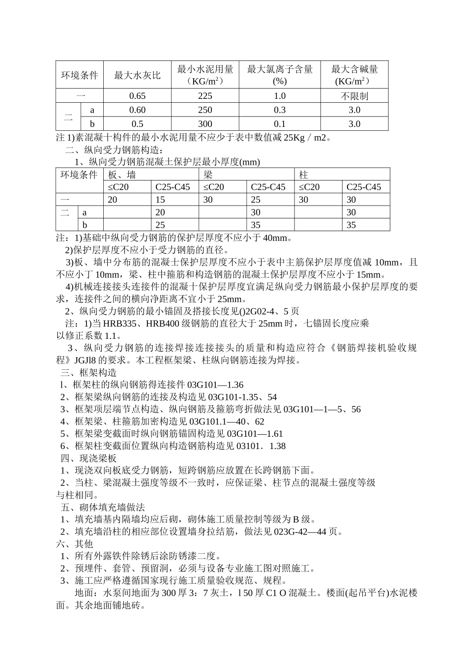 消防泵房及水池工程施工组织设计_第3页