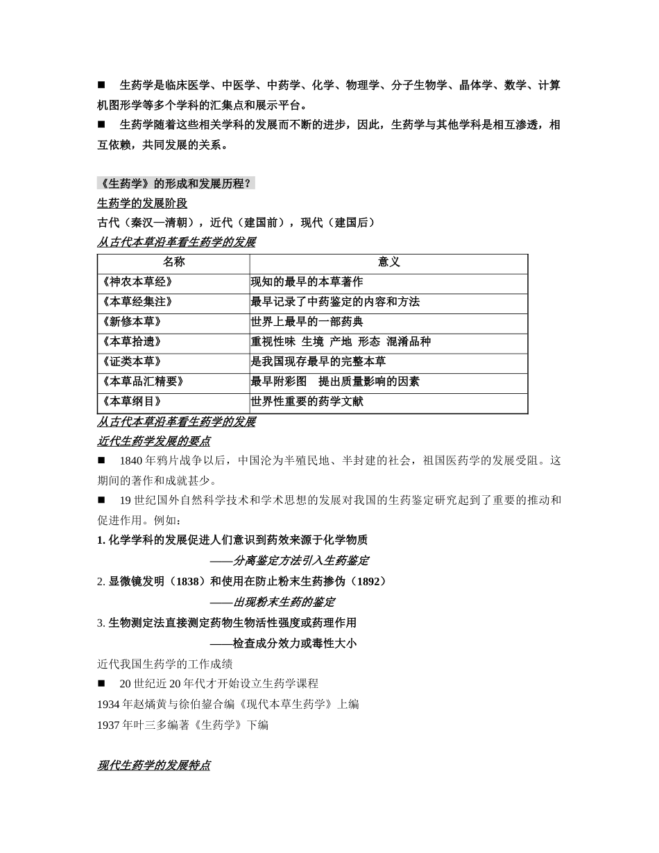 生药学总论(学生用文档)_第2页