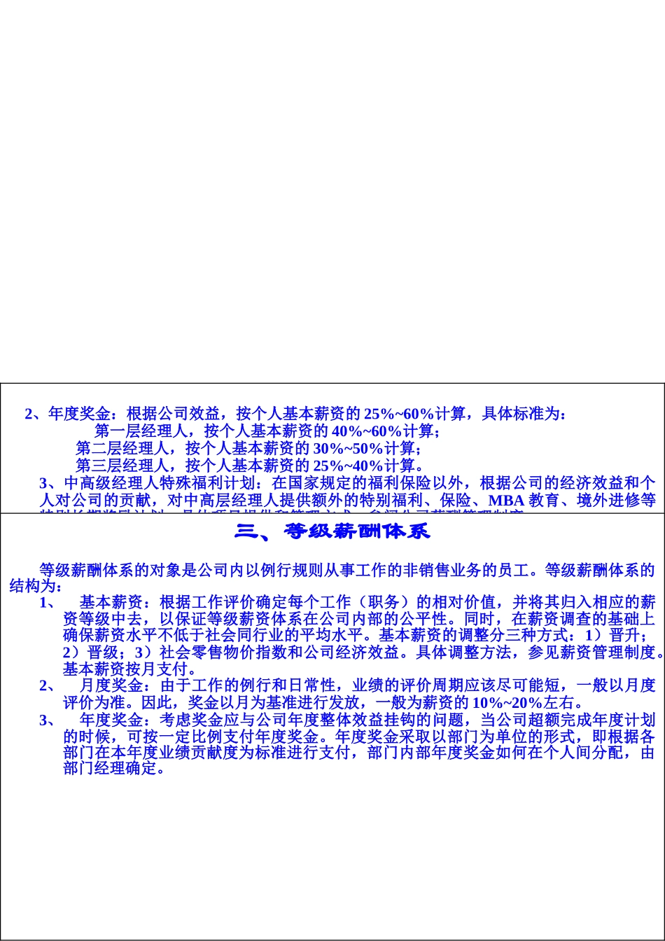 中国人民保险公司直属公司薪酬体系研讨_第3页