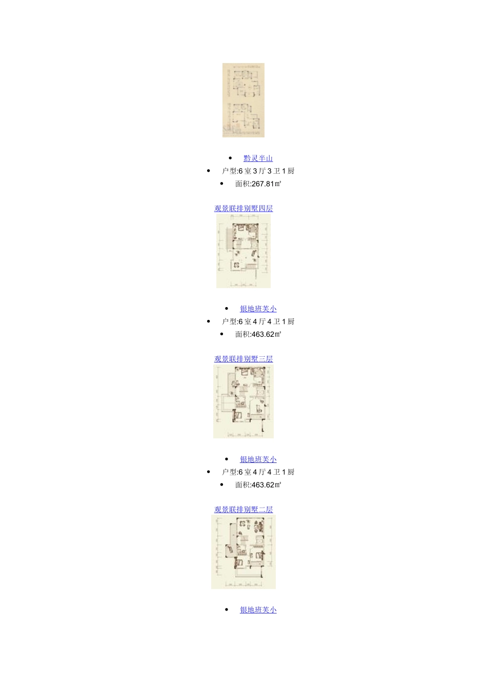 贵阳楼盘六居室_第3页