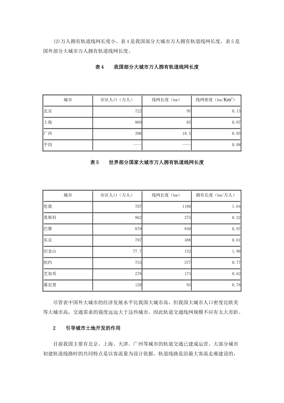 浅议目前大城市轨道交通建设存在的问题_第3页