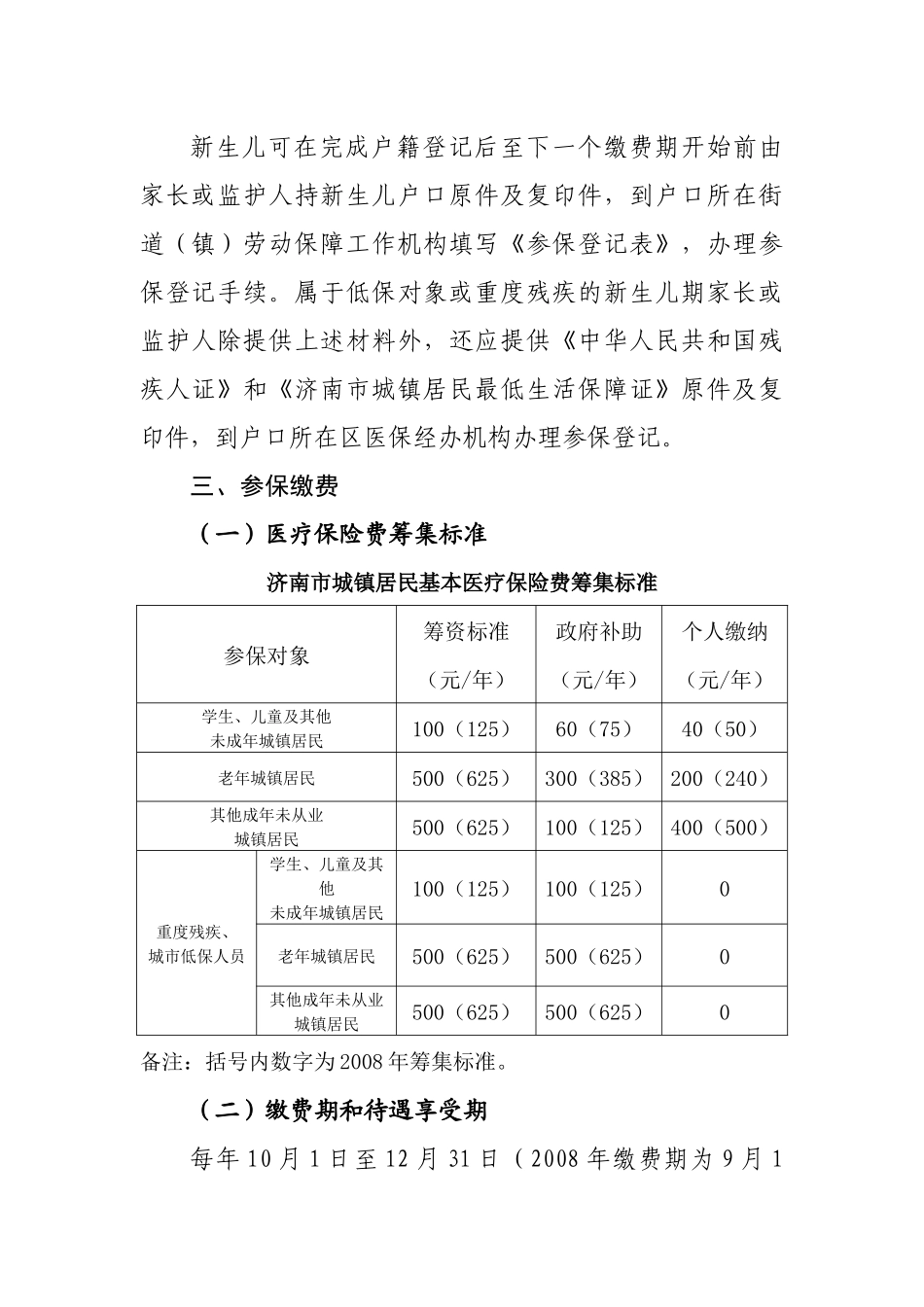 济南市城镇居民基本医疗保险_第3页