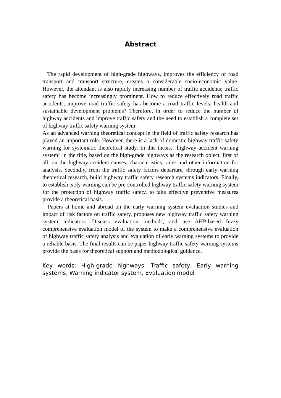 高等级公路交通安全预警系统研究_第3页