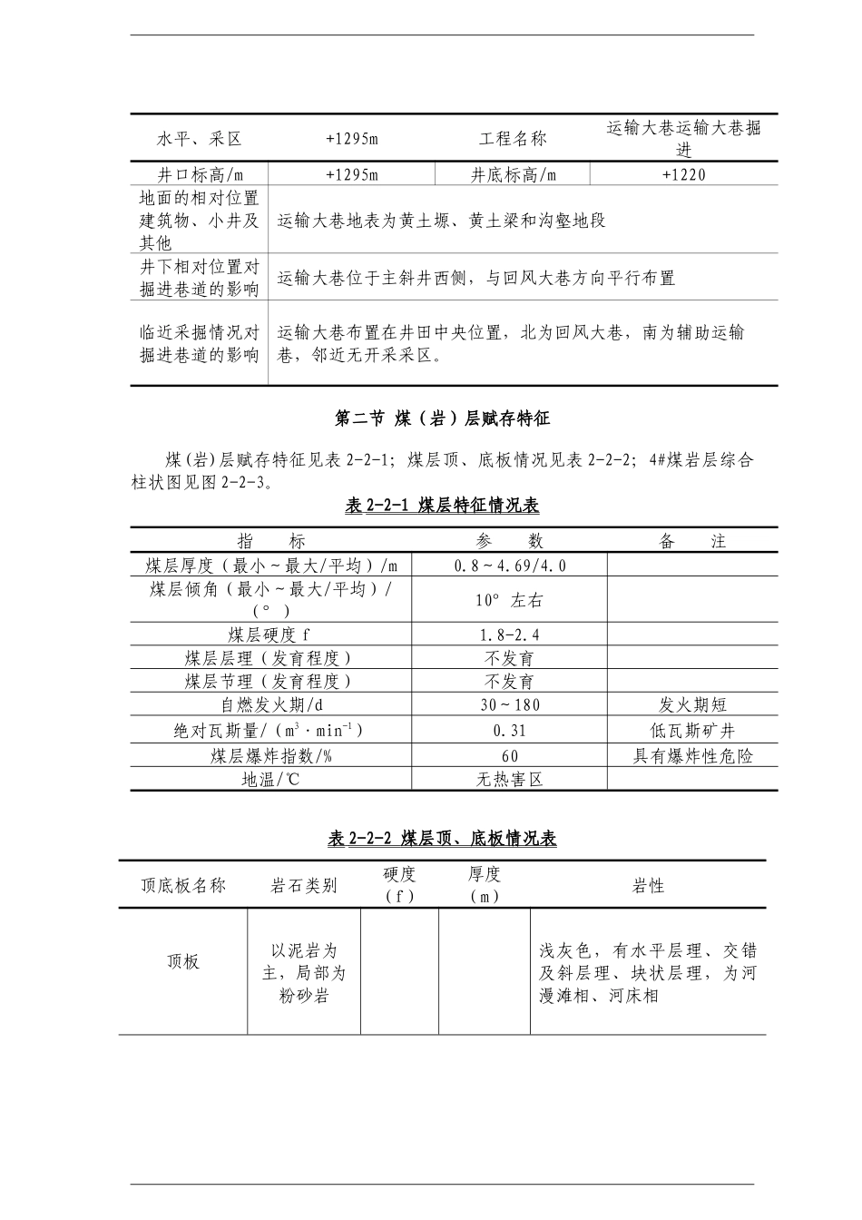 主运输大巷掘进施工作业规程_第2页