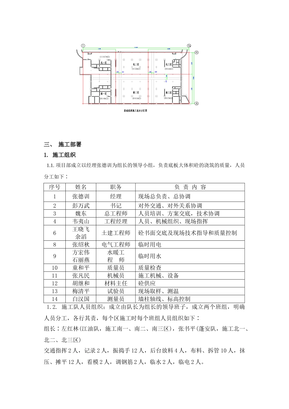 北京市通信公司综合业务楼工程大体积砼施工组织设计方案(DOC11页)_第2页