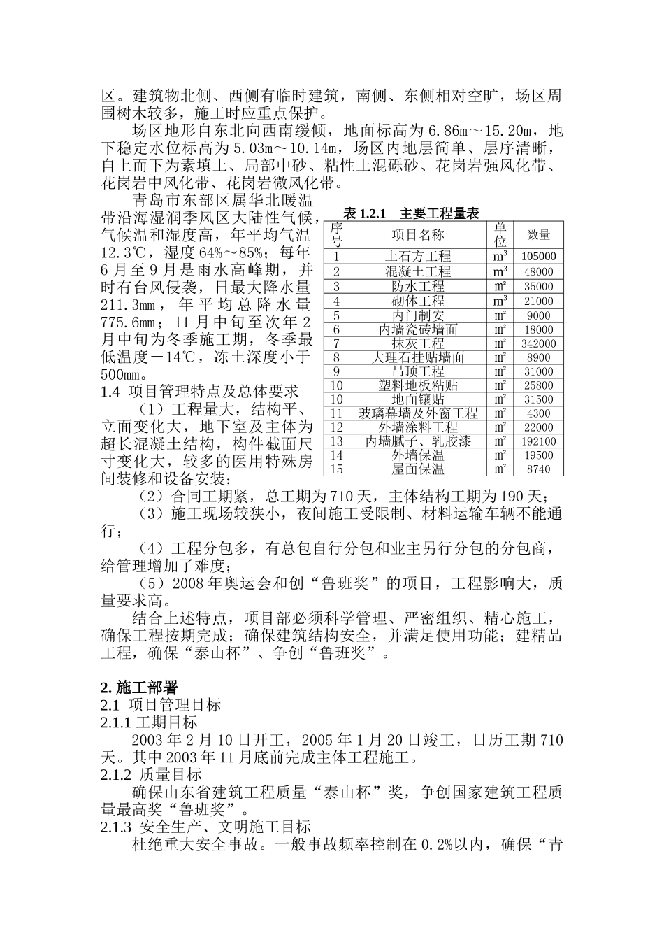 某东部医院施工组织设计(DOC48页)_第3页