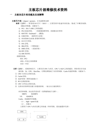 主板芯片级维修技术资料(1)