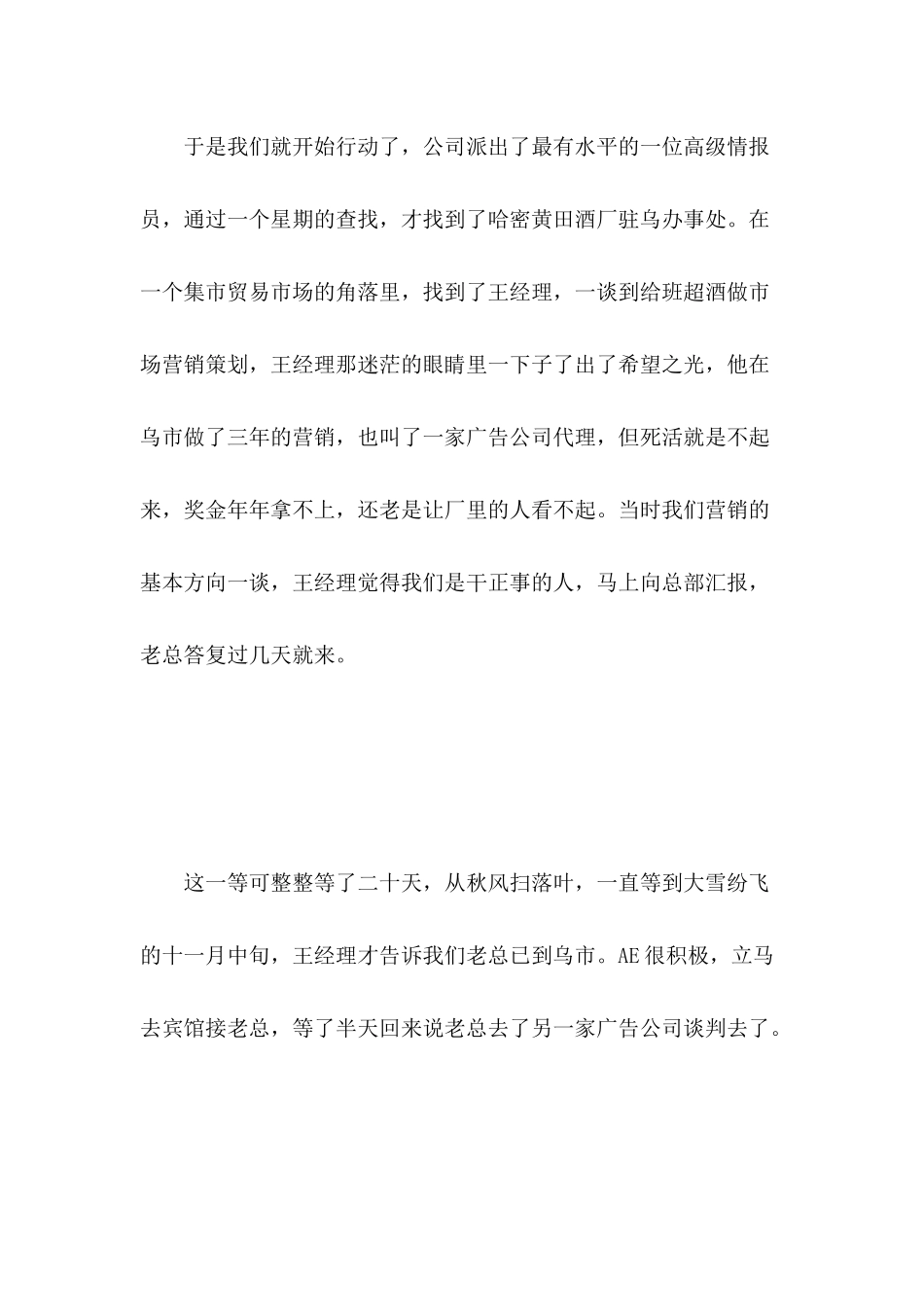 某白酒乌市推广案例解析_第2页