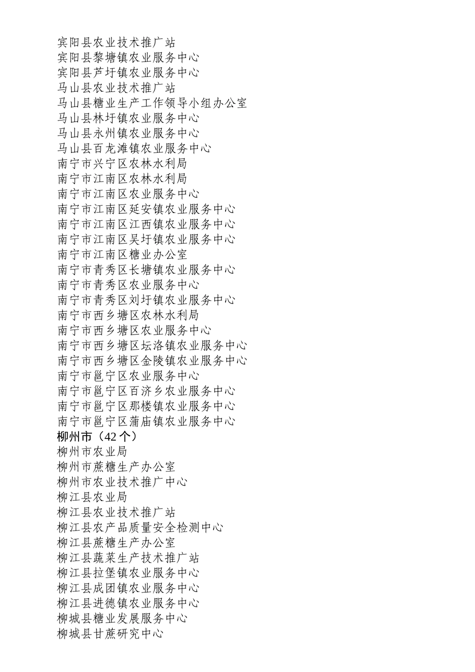 全区农业抗冻救灾和灾后恢复生产先进单位和先进个人名..._第2页