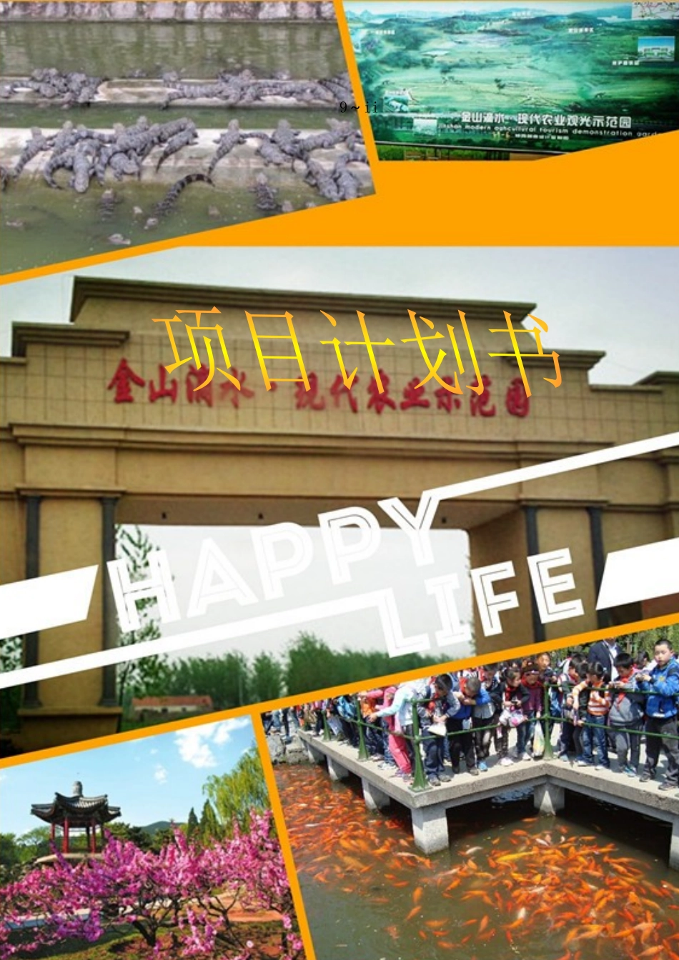 某生态农业园项目计划书_第1页