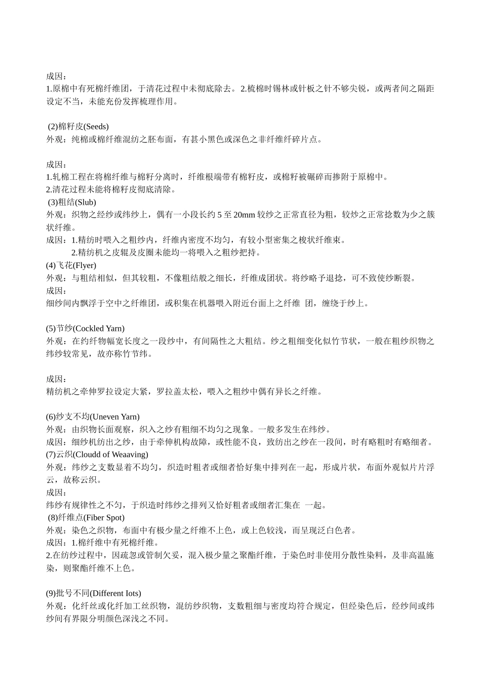 面料织疵分析(DOC 44)_第2页