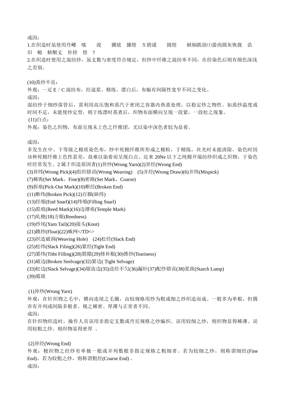 面料织疵分析(DOC 44)_第3页