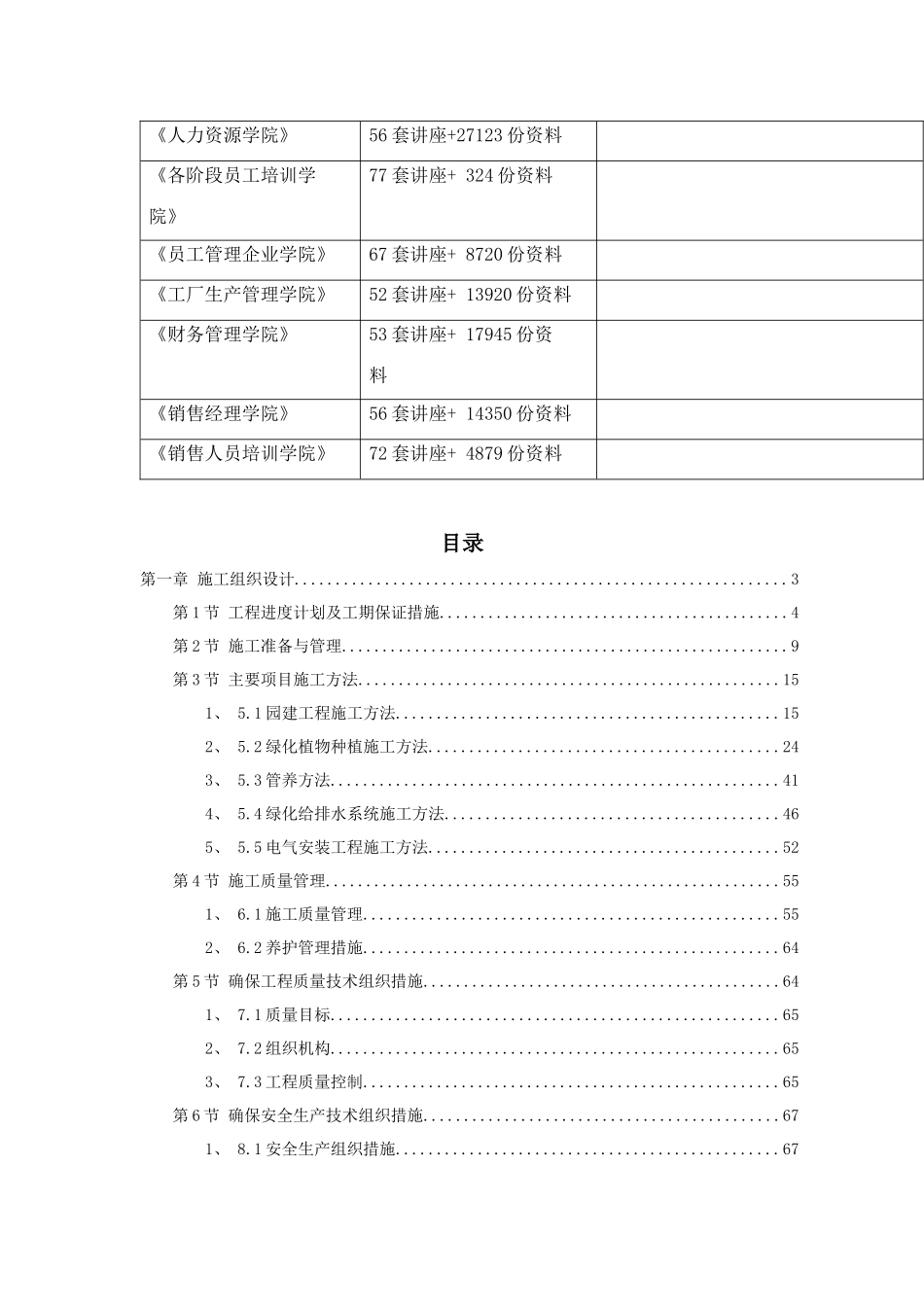 某小区景观绿化工程施工组织设计_第2页