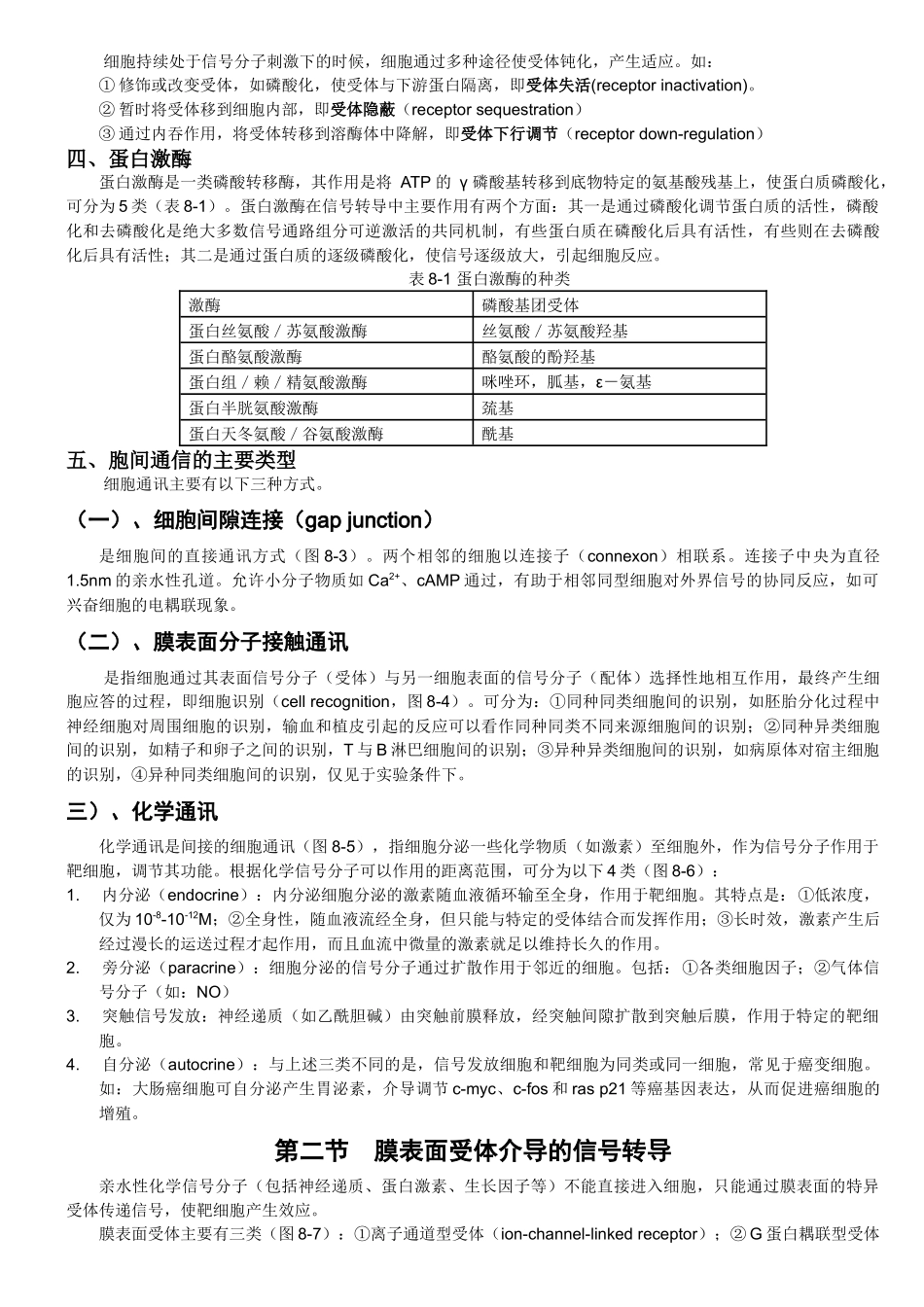 第八章细胞通信《细胞生物学》_第2页