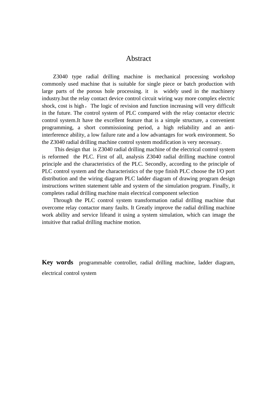 Z3040摇臂钻床电气控制系统PLC改造_第2页