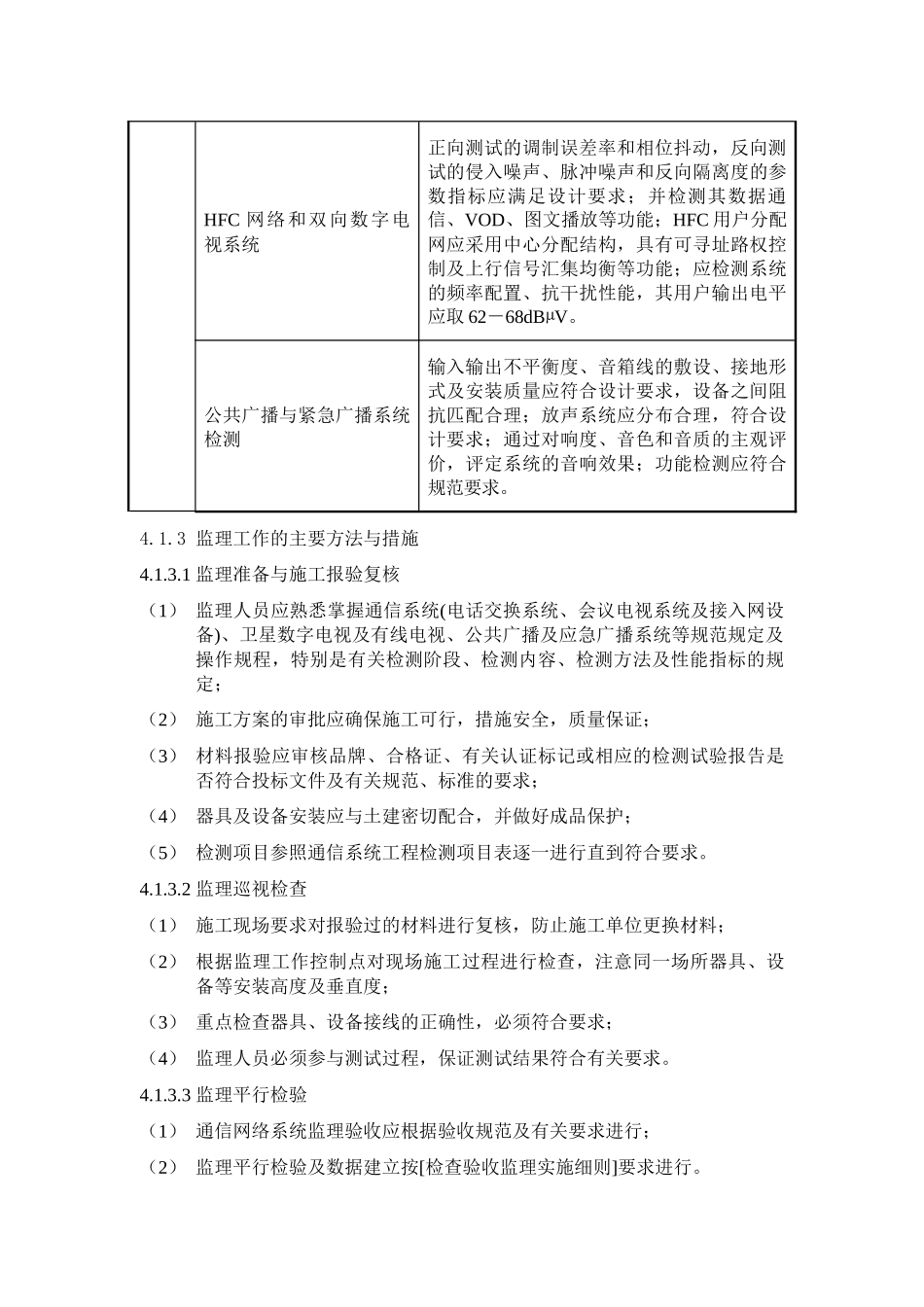 智能建筑工程监理实施细则_第3页