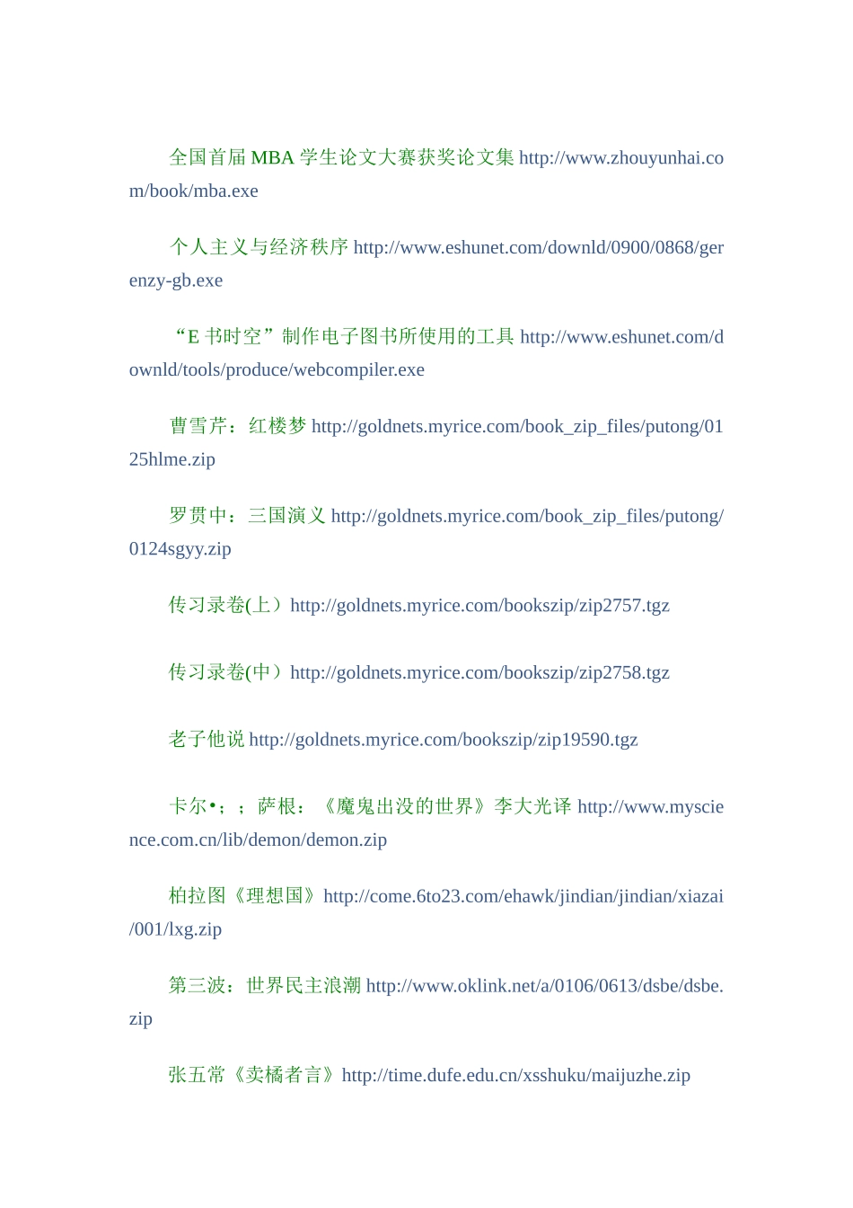 N多免费电子书(收藏啊)_第3页