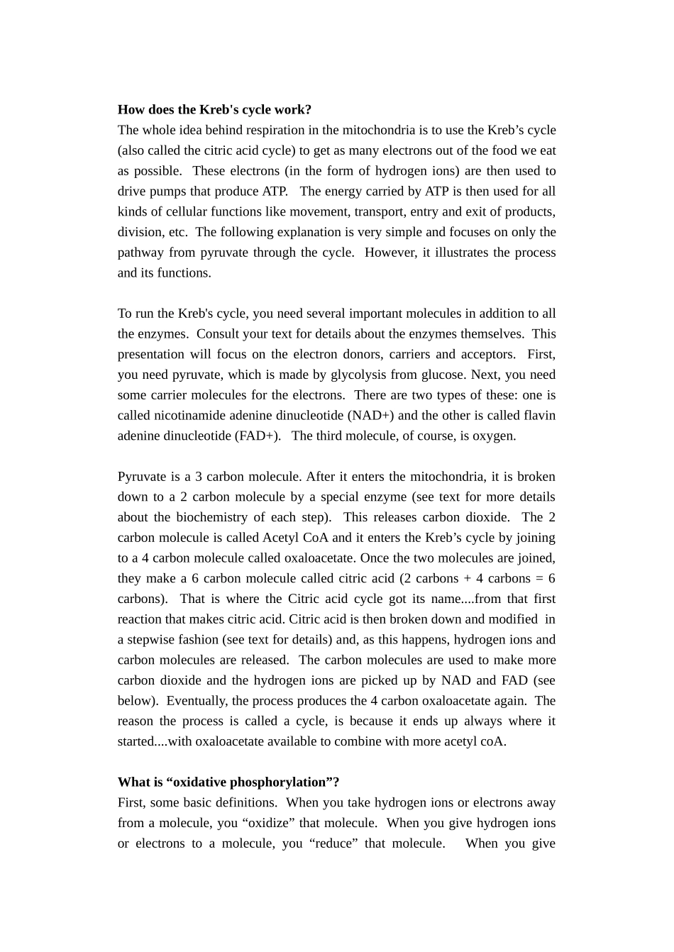 细胞生物学双语教案3(线粒体结构与功能)_第3页