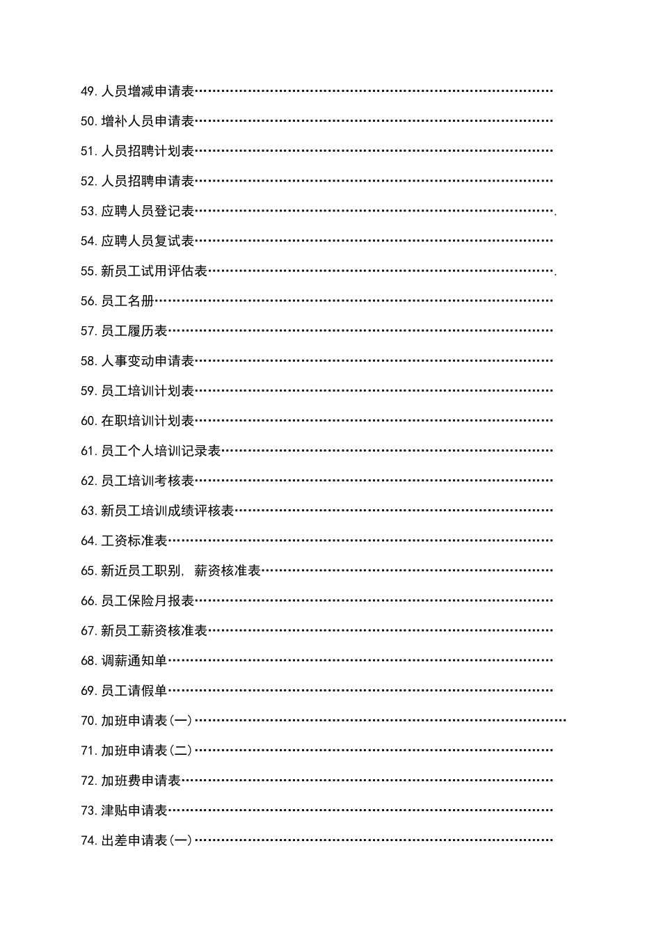 零售企业管理表格汇总(下)_第3页