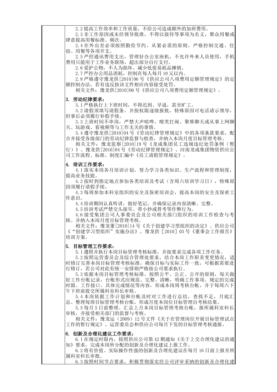 《进口矿发货员岗位工作标准(连云港)》_第3页