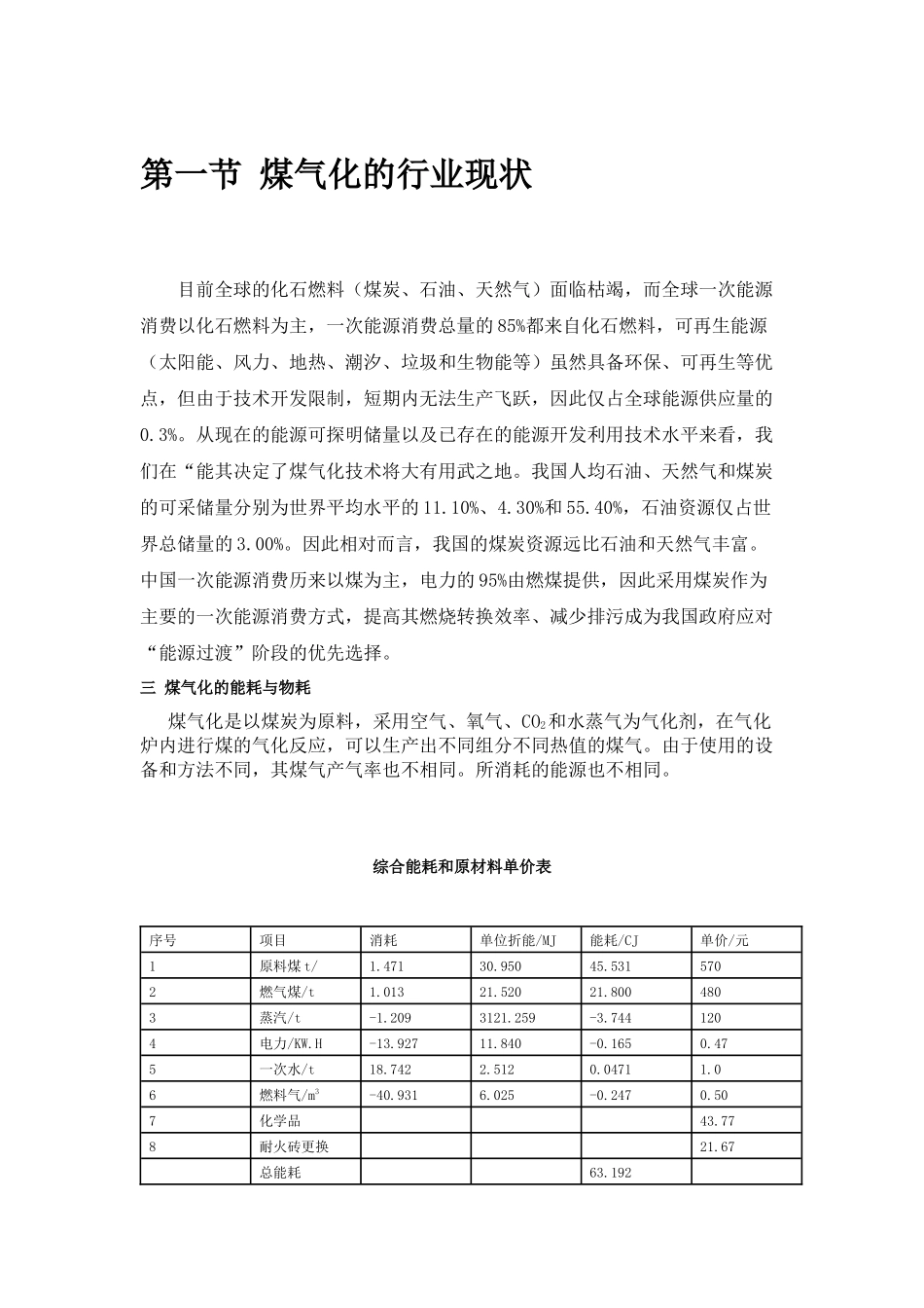 煤气化的行业现状_第1页