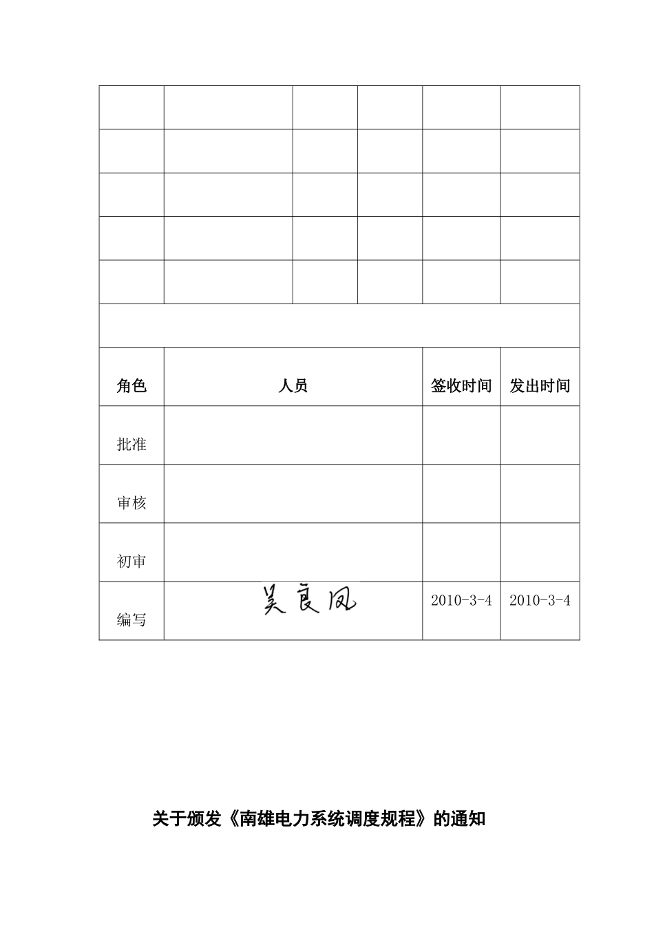 韶关南雄电力系统调度规程_第3页