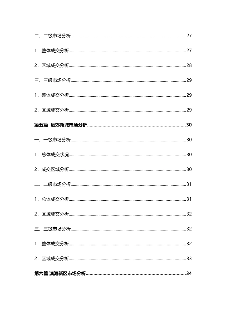 XXXX年4月天津房地产市场研究月报_43页_第3页