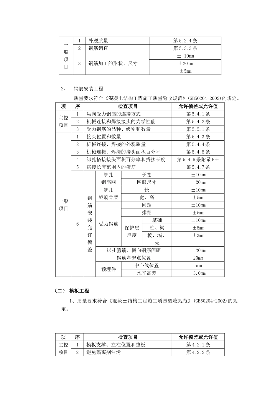 箱型基础工程施工组织设计方案(DOC12页)_第2页