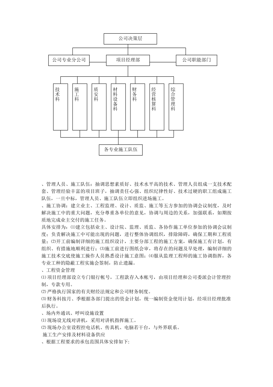某酒店给排水安装工程施工组织设计(DOC21页)_第3页
