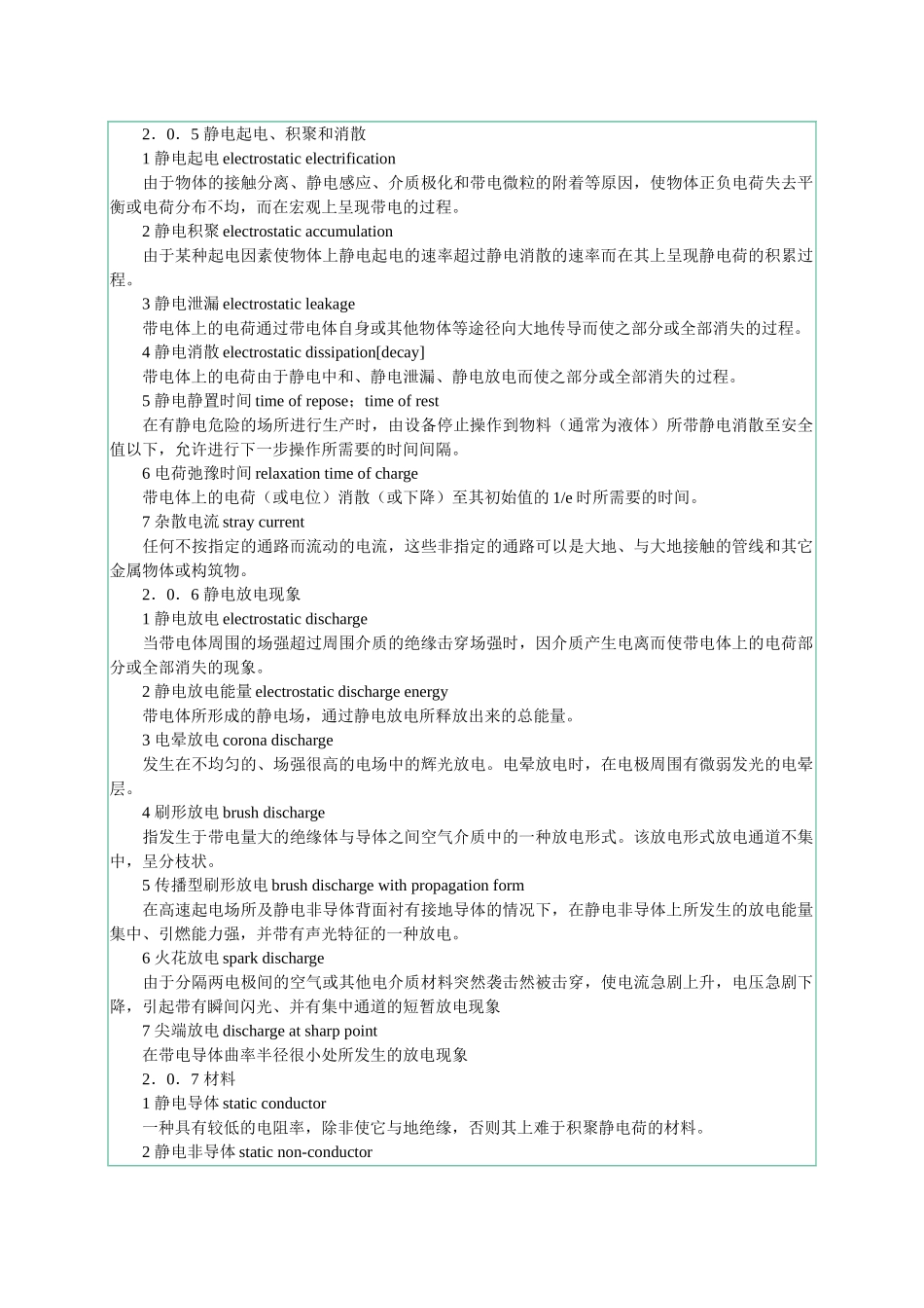 石油化工静电接地设计规范(DOC31页)_第3页