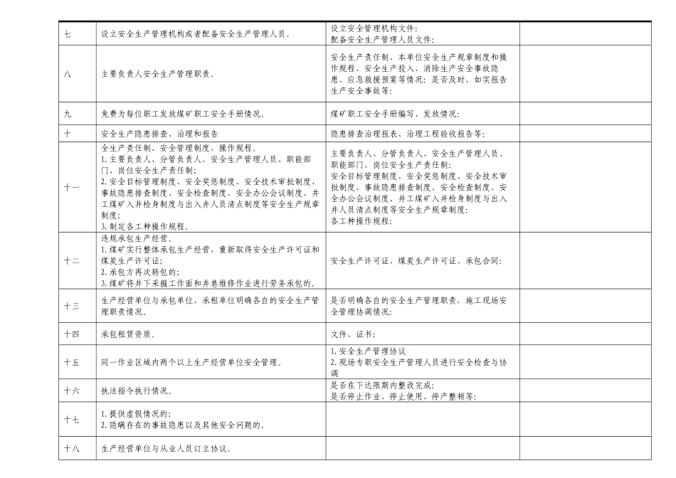 兖矿集团公司煤矿安全技术评价表_第2页