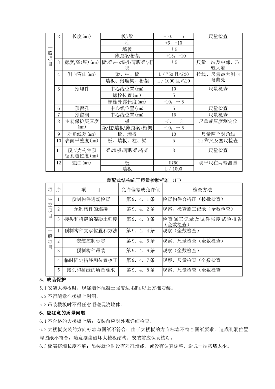 06-2 预应力实心整间大楼板安装分项工程质量管理_第3页