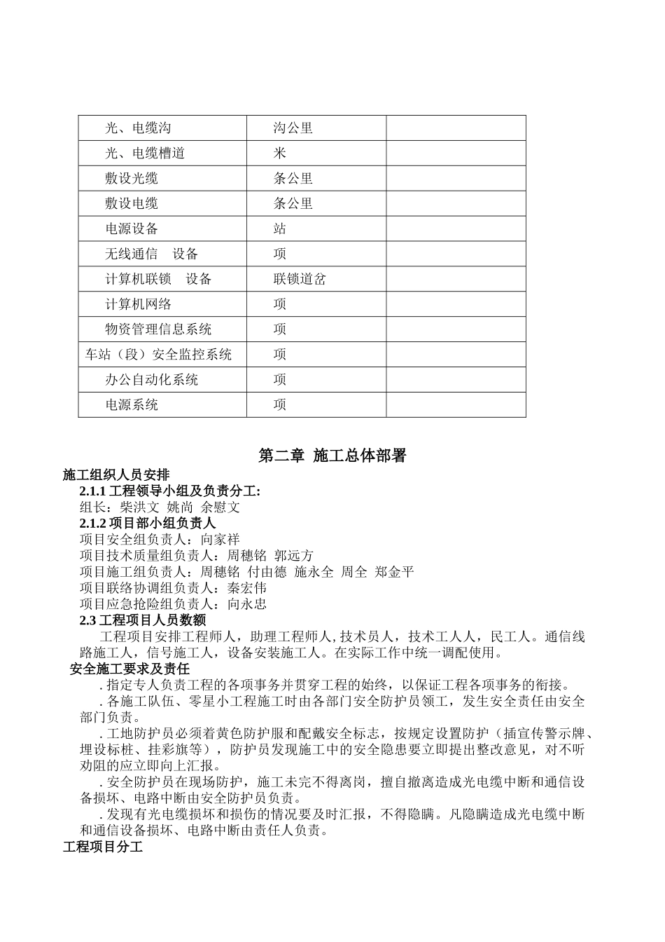 铁路通信信号施工组织设计(DOC34页)_第3页