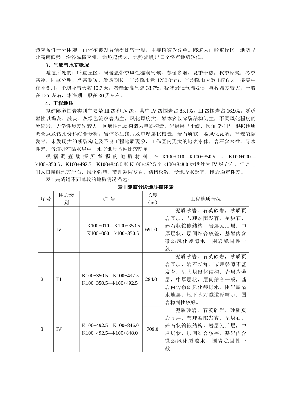 隧道工程设计任务书_第3页