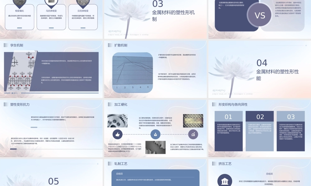 金属材料的塑性变形