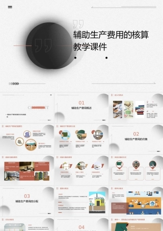 辅助生产费用的核算教学