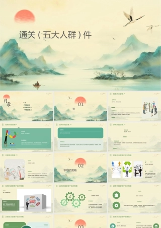 通关话术(五大人群)