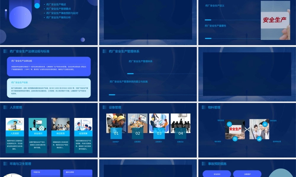 药厂安全生产