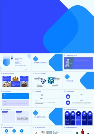 绩效考核计分方法工具