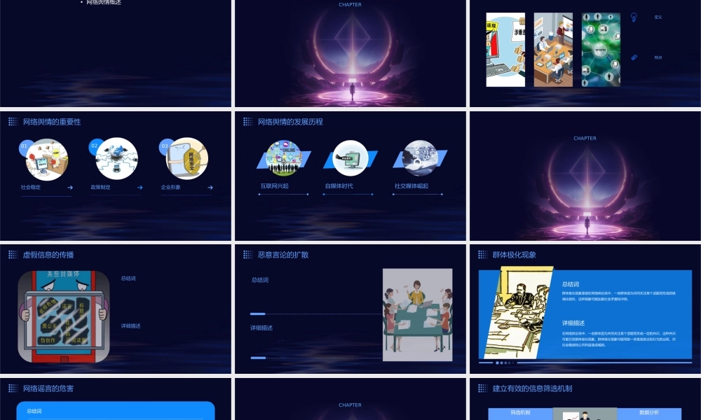 网络舆情问题及应对