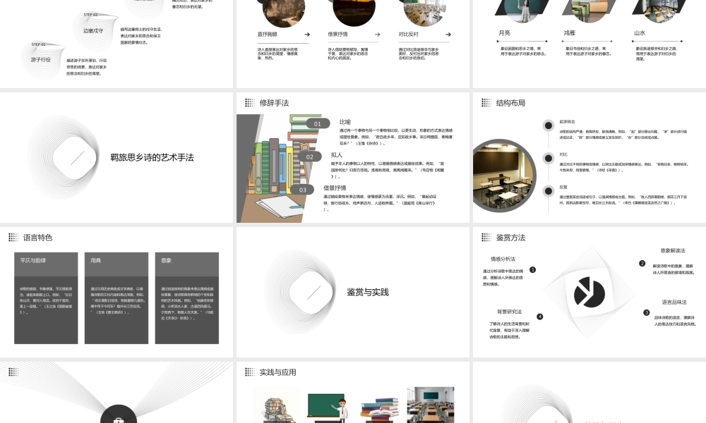 诗歌鉴赏——羁旅思乡诗