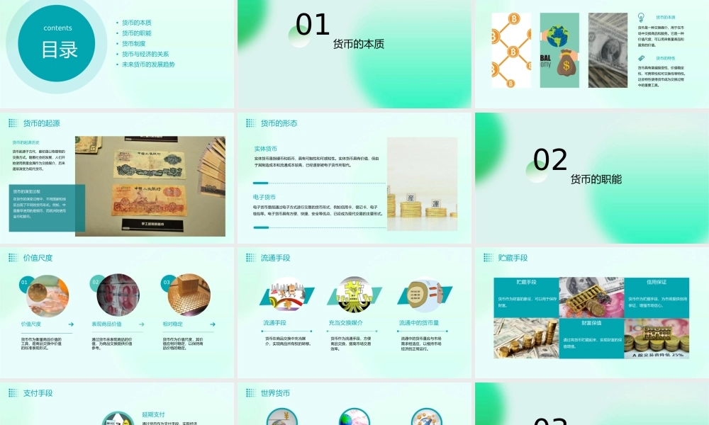 货币本质职能资料