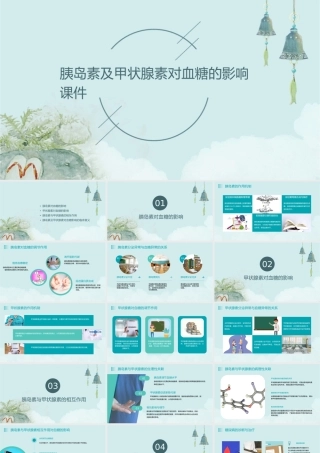 胰岛素及甲状腺素对血糖的影响